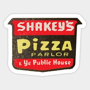 Shakeys Pizza Parlor e Ye Public House Sticker